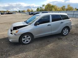 Salvage cars for sale from Copart London, ON: 2007 Toyota Corolla Matrix XR