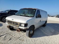 Ford Econoline e150 van salvage cars for sale: 1998 Ford Econoline E150 Van