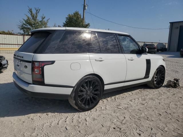 2016 Land Rover Range Rover Supercharged