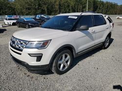 Ford Explorer salvage cars for sale: 2019 Ford Explorer XLT