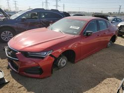 Acura tlx salvage cars for sale: 2021 Acura TLX Technology