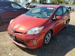 Toyota Prius salvage cars for sale: 2014 Toyota Prius