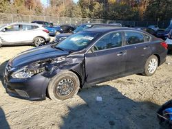 Nissan Altima Vehiculos salvage en venta: 2016 Nissan Altima 2.5