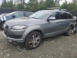 Audi q7 salvage cars for sale: 2015 Audi Q7 Premium Plus