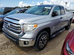 Toyota Tundra Double cab sr Vehiculos salvage en venta: 2016 Toyota Tundra Double Cab SR