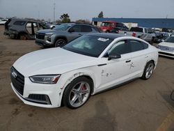 Audi s5/rs5 salvage cars for sale: 2018 Audi S5 Premium Plus