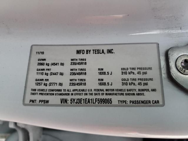 2020 Tesla Model 3