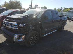 Toyota salvage cars for sale: 2014 Toyota Tundra Double Cab SR