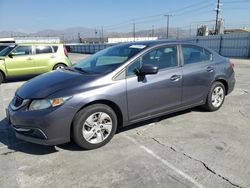 Honda Civic salvage cars for sale: 2014 Honda Civic LX