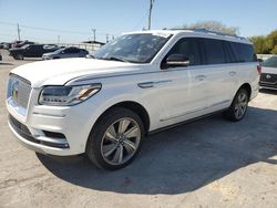 Lincoln salvage cars for sale: 2018 Lincoln Navigator L Reserve