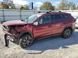 Salvage cars for sale from Copart Walton, KY: 2022 Toyota Rav4 XLE Premium