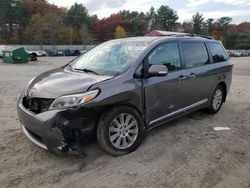 Toyota Sienna xle salvage cars for sale: 2015 Toyota Sienna XLE