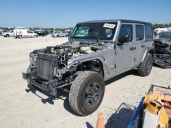 Jeep Wrangler salvage cars for sale: 2018 Jeep Wrangler Unlimited Sport