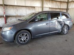 Honda Odyssey exl salvage cars for sale: 2012 Honda Odyssey EXL