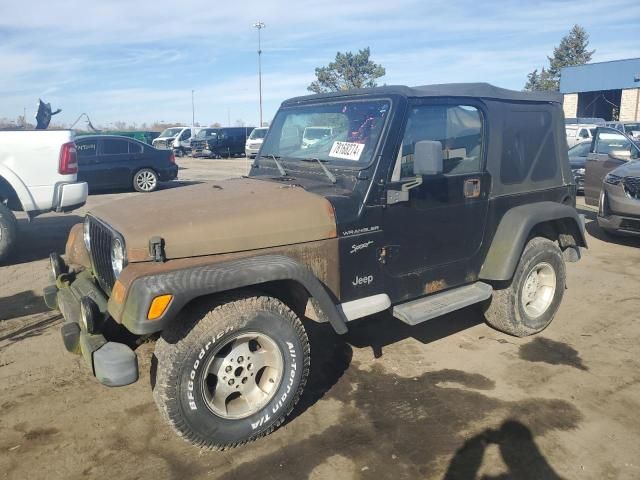 2002 Jeep Wrangler / TJ Sport