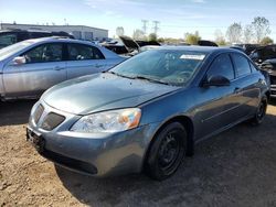 Pontiac salvage cars for sale: 2006 Pontiac G6 SE