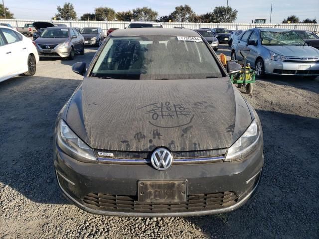 2017 Volkswagen E-GOLF SE