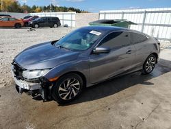 Honda Civic salvage cars for sale: 2017 Honda Civic LX