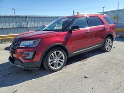 Ford salvage cars for sale: 2017 Ford Explorer XLT