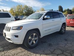 Jeep Grand Cherokee salvage cars for sale: 2014 Jeep Grand Cherokee Overland