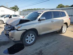 Toyota Highlander salvage cars for sale: 2013 Toyota Highlander Base