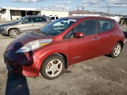 Nissan Leaf salvage cars for sale: 2013 Nissan Leaf S