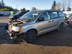 Salvage cars for sale from Copart Bowmanville, ON: 2016 Dodge Grand Caravan SE