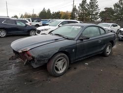 Ford Mustang salvage cars for sale: 1998 Ford Mustang