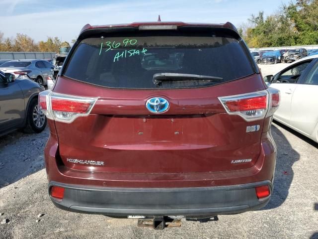 2014 Toyota Highlander Hybrid Limited