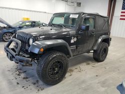 Jeep Wrangler salvage cars for sale: 2016 Jeep Wrangler Sport