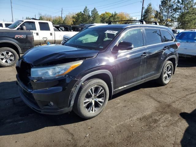 2016 Toyota Highlander XLE