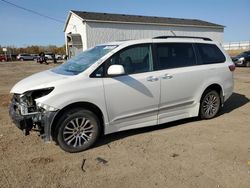 Toyota Sienna xle salvage cars for sale: 2020 Toyota Sienna XLE