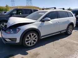 Volkswagen salvage cars for sale: 2017 Volkswagen Golf Alltrack S