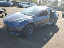 Tesla Model 3 salvage cars for sale: 2022 Tesla Model 3