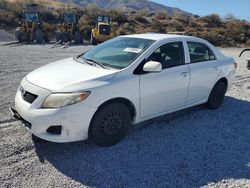 Salvage cars for sale from Copart Reno, NV: 2009 Toyota Corolla Base