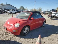 Volkswagen salvage cars for sale: 2004 Volkswagen New Beetle GLS