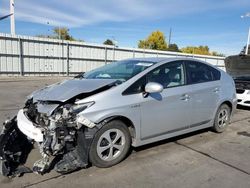 Toyota Prius salvage cars for sale: 2015 Toyota Prius