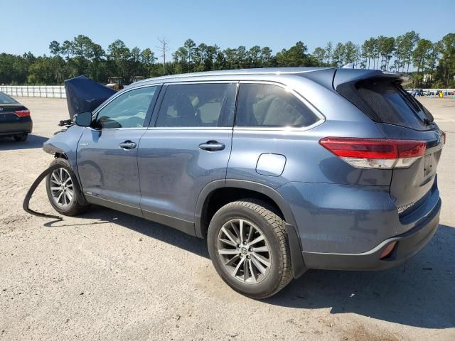 2019 Toyota Highlander Hybrid