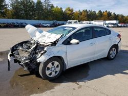 KIA Forte salvage cars for sale: 2017 KIA Forte LX