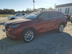 Toyota Highlander salvage cars for sale: 2021 Toyota Highlander Limited