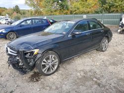 Mercedes-Benz c-Class salvage cars for sale: 2017 Mercedes-Benz C 300 4matic