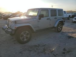 Jeep Wrangler salvage cars for sale: 2016 Jeep Wrangler Unlimited Sahara