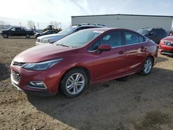 Chevrolet Cruze salvage cars for sale: 2018 Chevrolet Cruze LT
