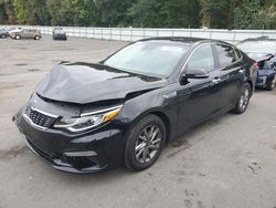 KIA Optima salvage cars for sale: 2019 KIA Optima LX