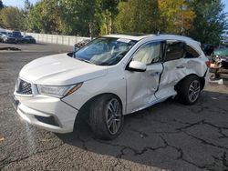 Acura mdx salvage cars for sale: 2020 Acura MDX Sport Hybrid Advance