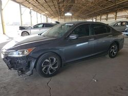 Honda Accord salvage cars for sale: 2017 Honda Accord LX