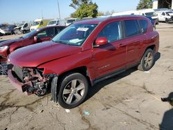 Jeep Compass salvage cars for sale: 2016 Jeep Compass Latitude