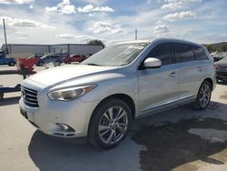 Salvage cars for sale from Copart Orlando, FL: 2014 Infiniti QX60