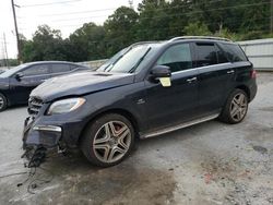 Mercedes-Benz m-Class salvage cars for sale: 2015 Mercedes-Benz ML 63 AMG