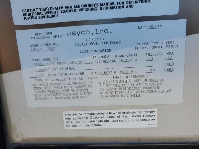 2015 Jayco Jayco